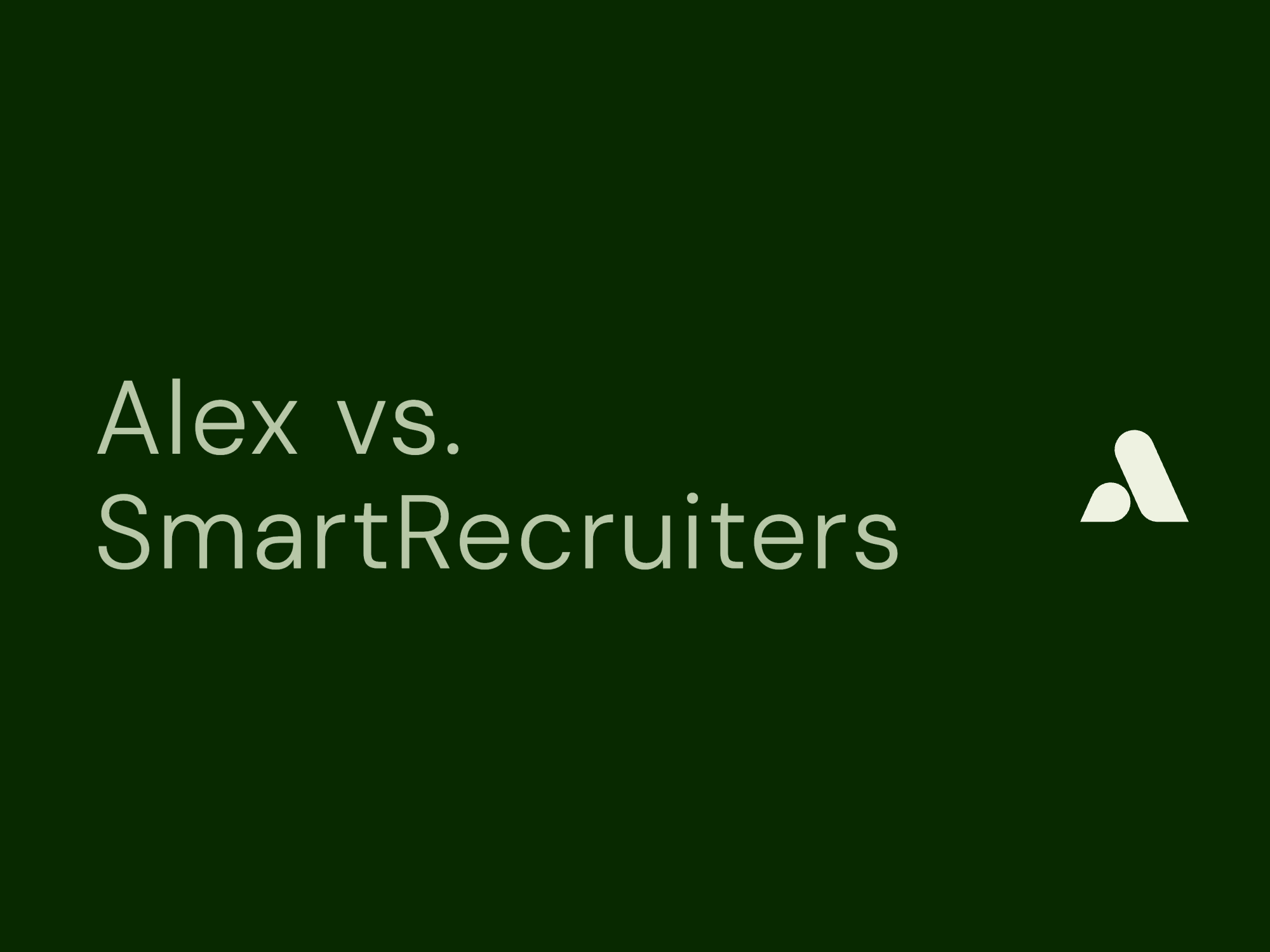 Alex vs. SmartRecruiters