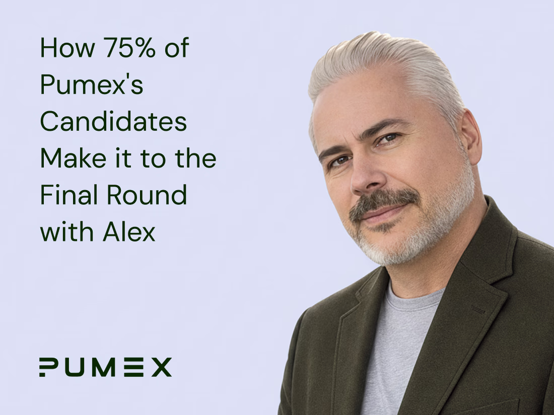 How 75% of Pumex’s Candidates Make it to the Final Round with Alex