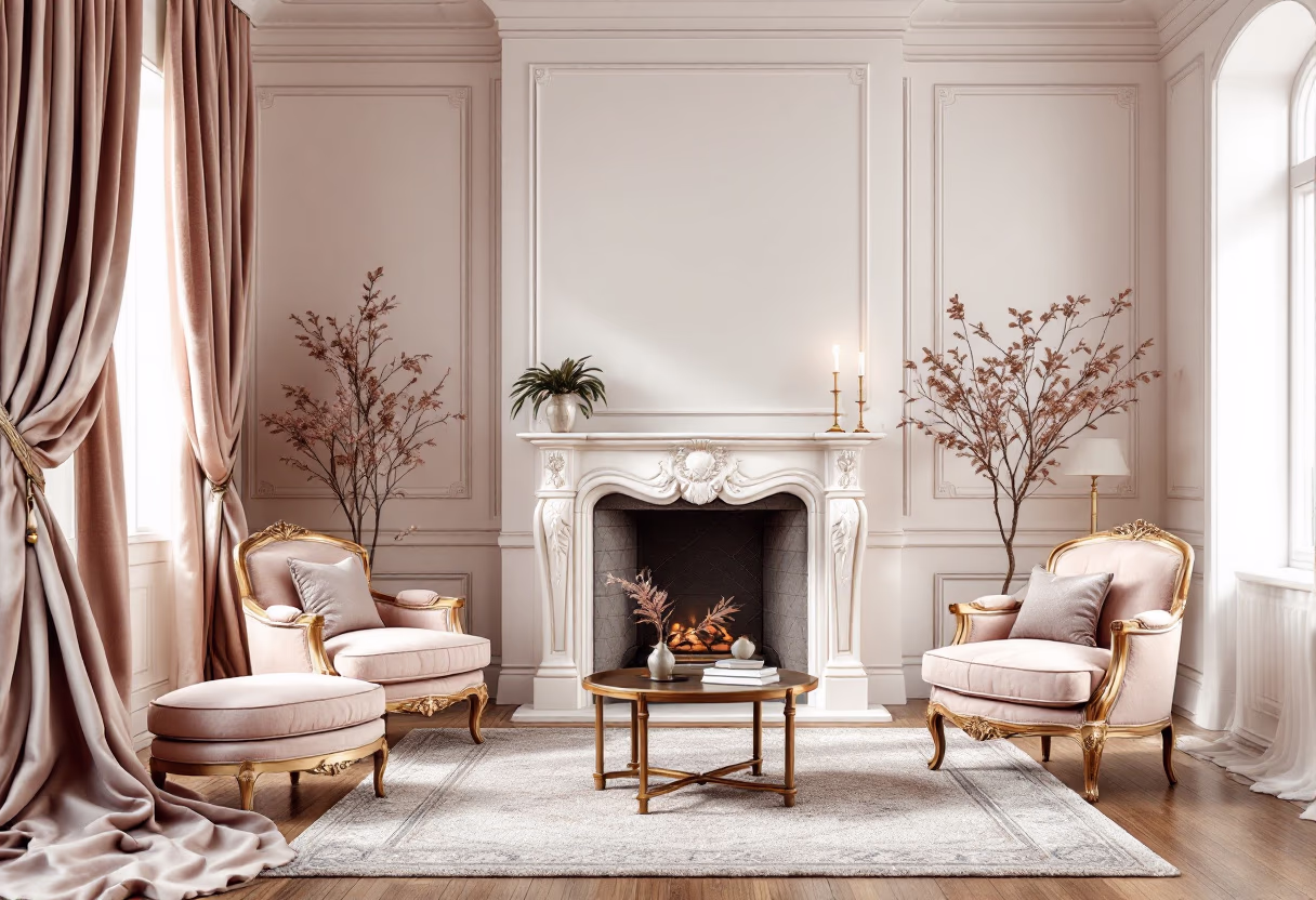 elegant library lounge [background image]