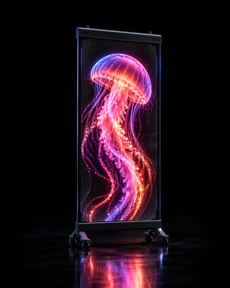 Pantalla holográfica A3-2 vertical de Pure Visual en renta