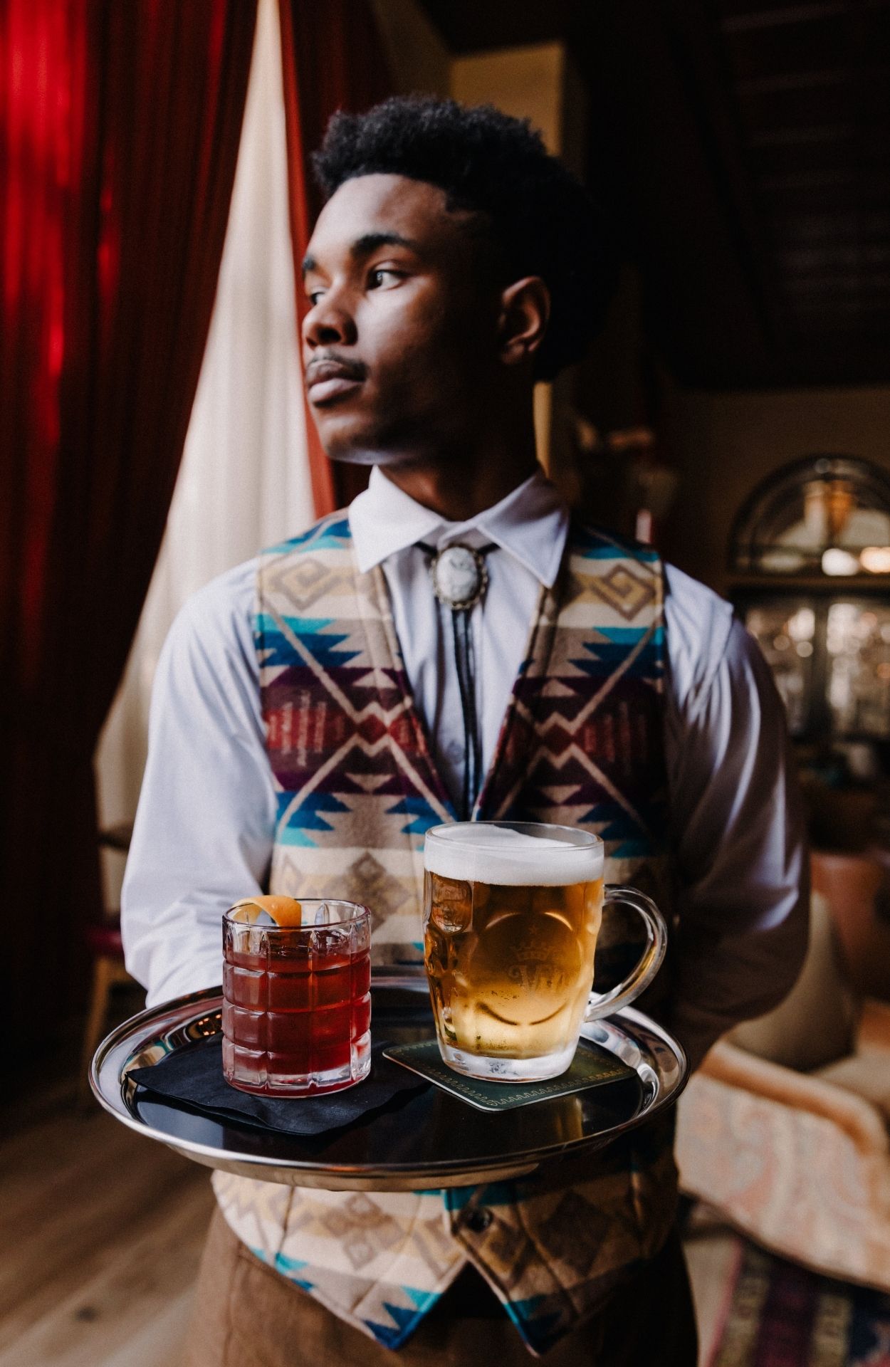 Food and Drinks at the Victorian at the Driskill