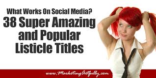 Listicle