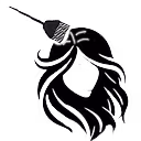 Root touch up icon representing professional hair color maintenance at Beleza Hair Studio in Katy, TX