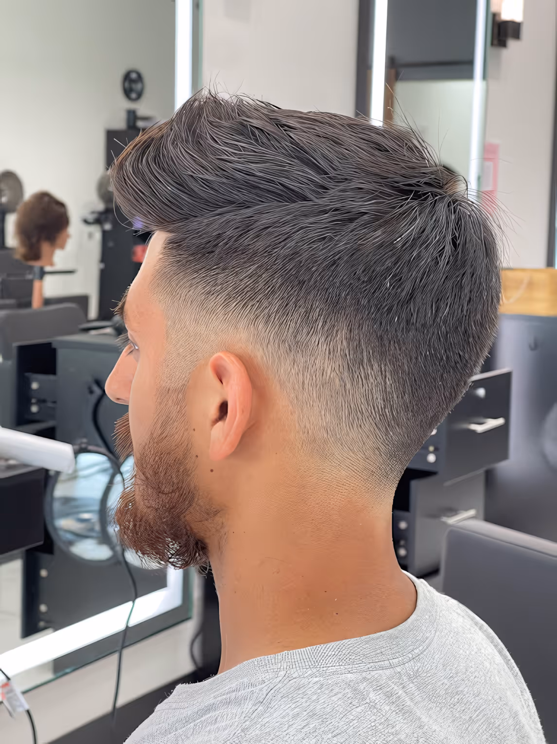 Professional haircuts and fades for men Beleza Hair Studio Katy TX
