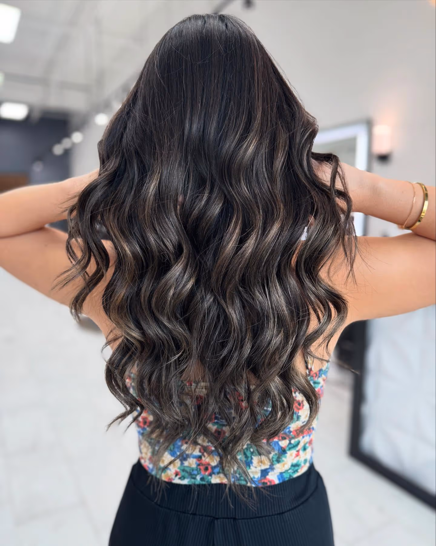 Brazilian Blowout smoothing treatment at Beleza Hair Studio Katy TX