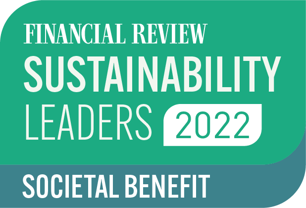 Financial Review Sustainability Leaders 2022 Badge
