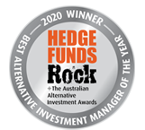 Hedge Funds Rock 2020 Winner Badge