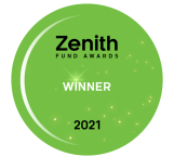 Zenith Fund Awards 2021 Winner Badge