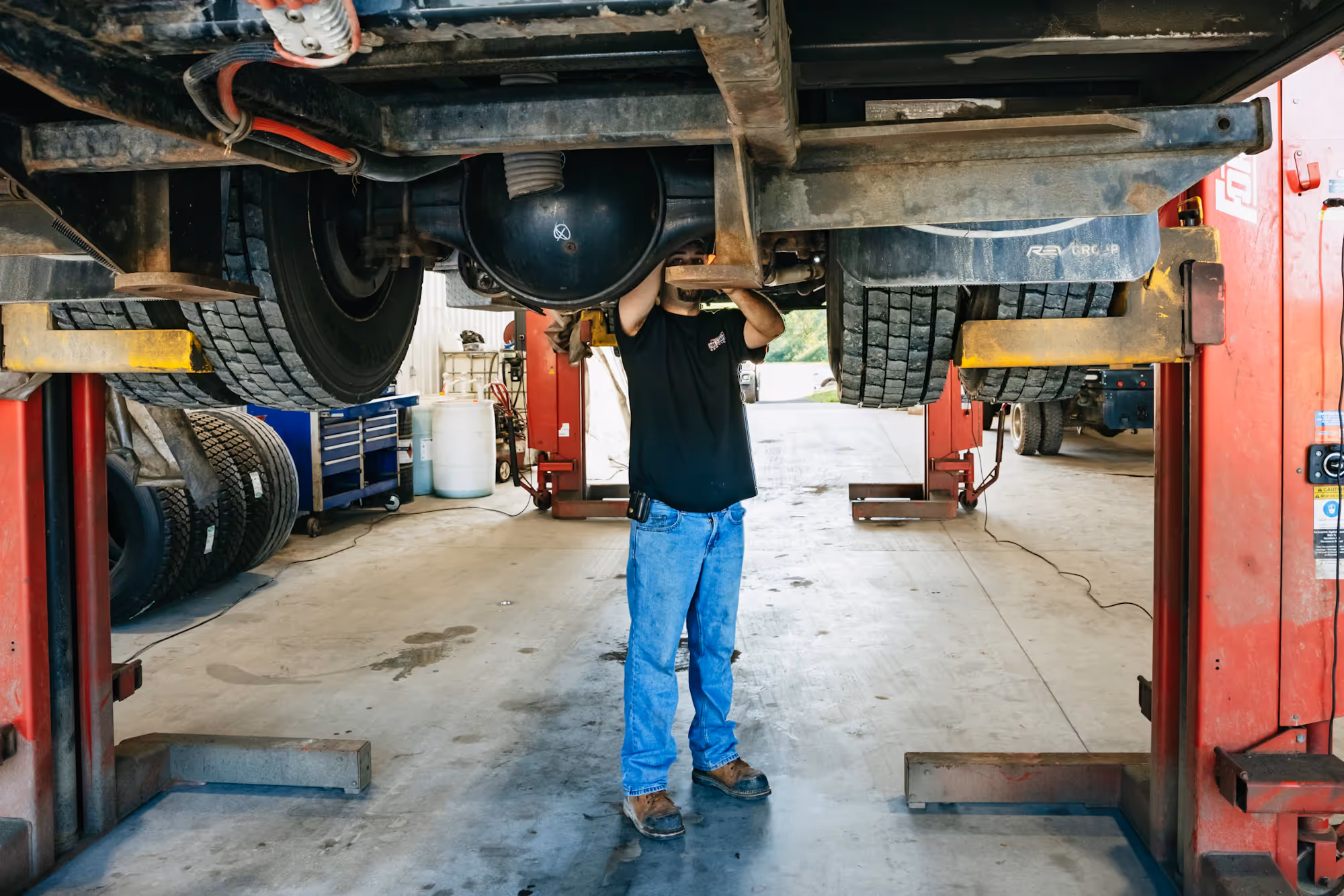 Mobile Truck Suspension Repair