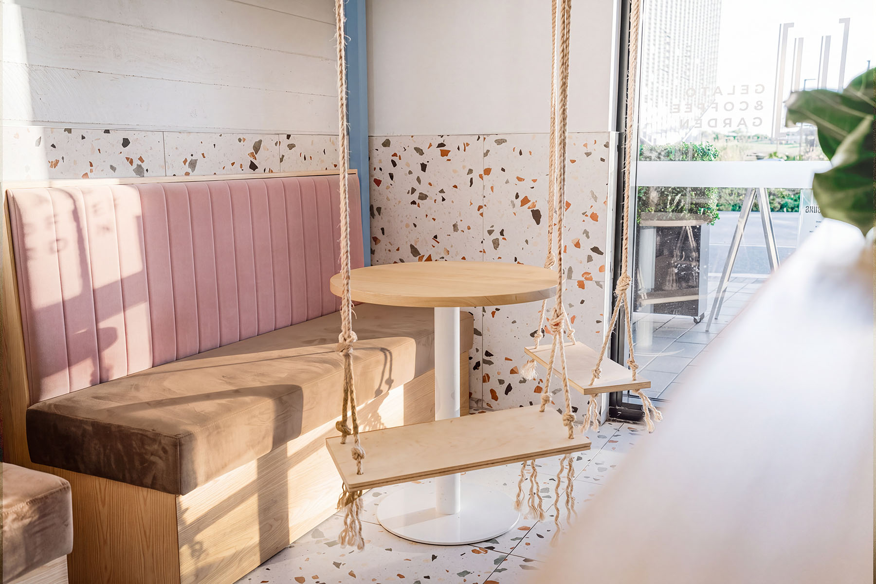 Gelato Cafe Interior Design Swing
