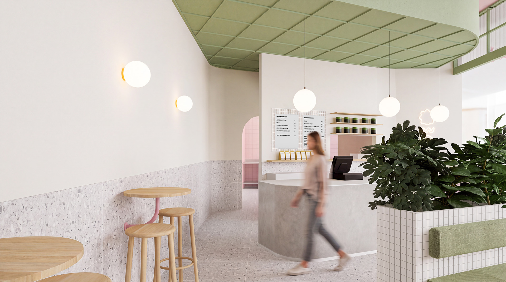 Cafe Interior design
