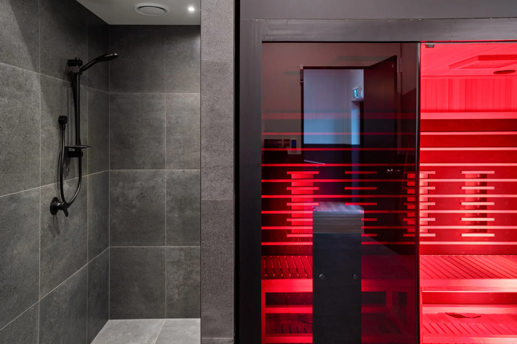 Gym Interior Design Sauna