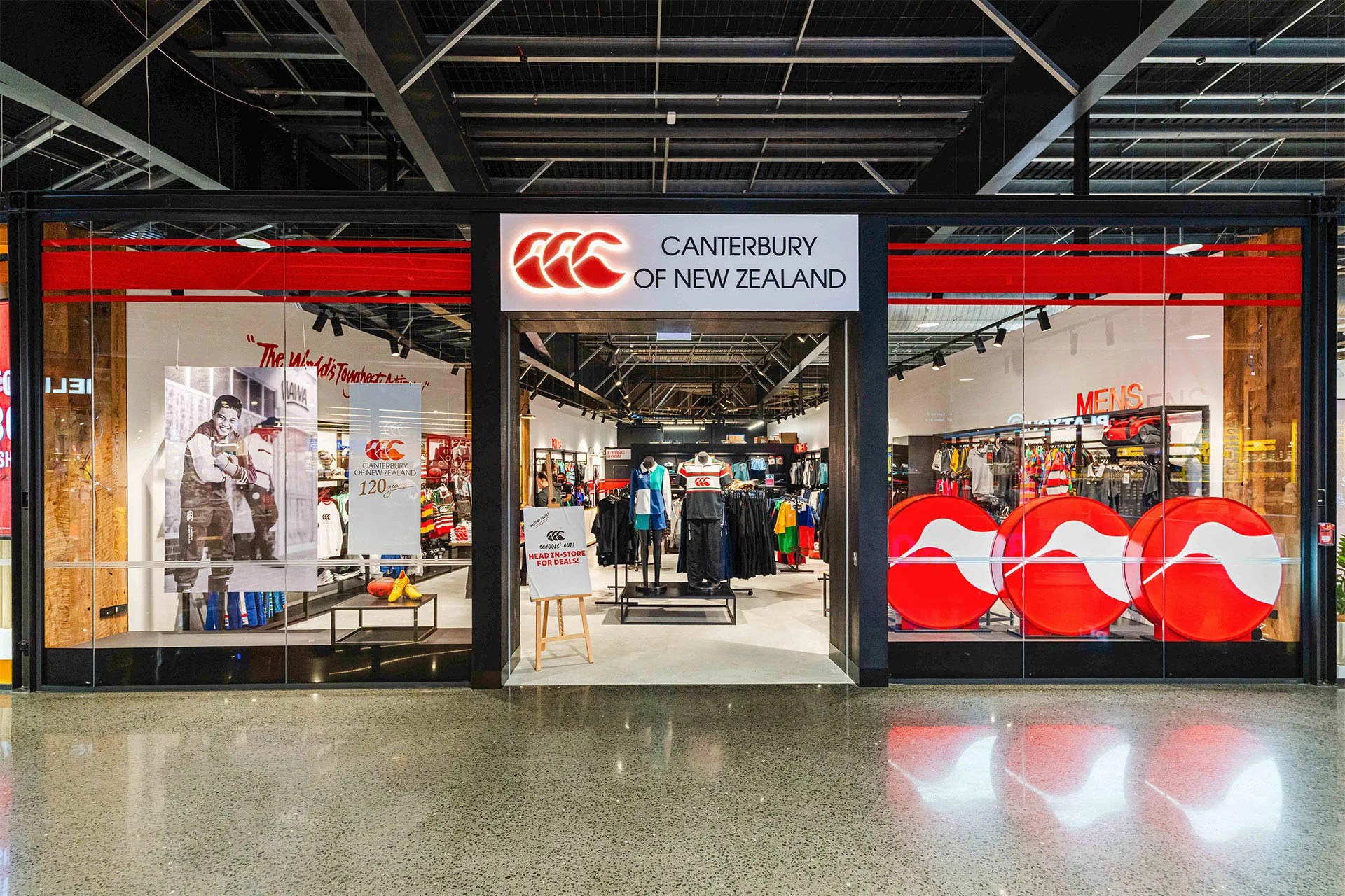 Canterbury Clothing Retail Interior Shopfront