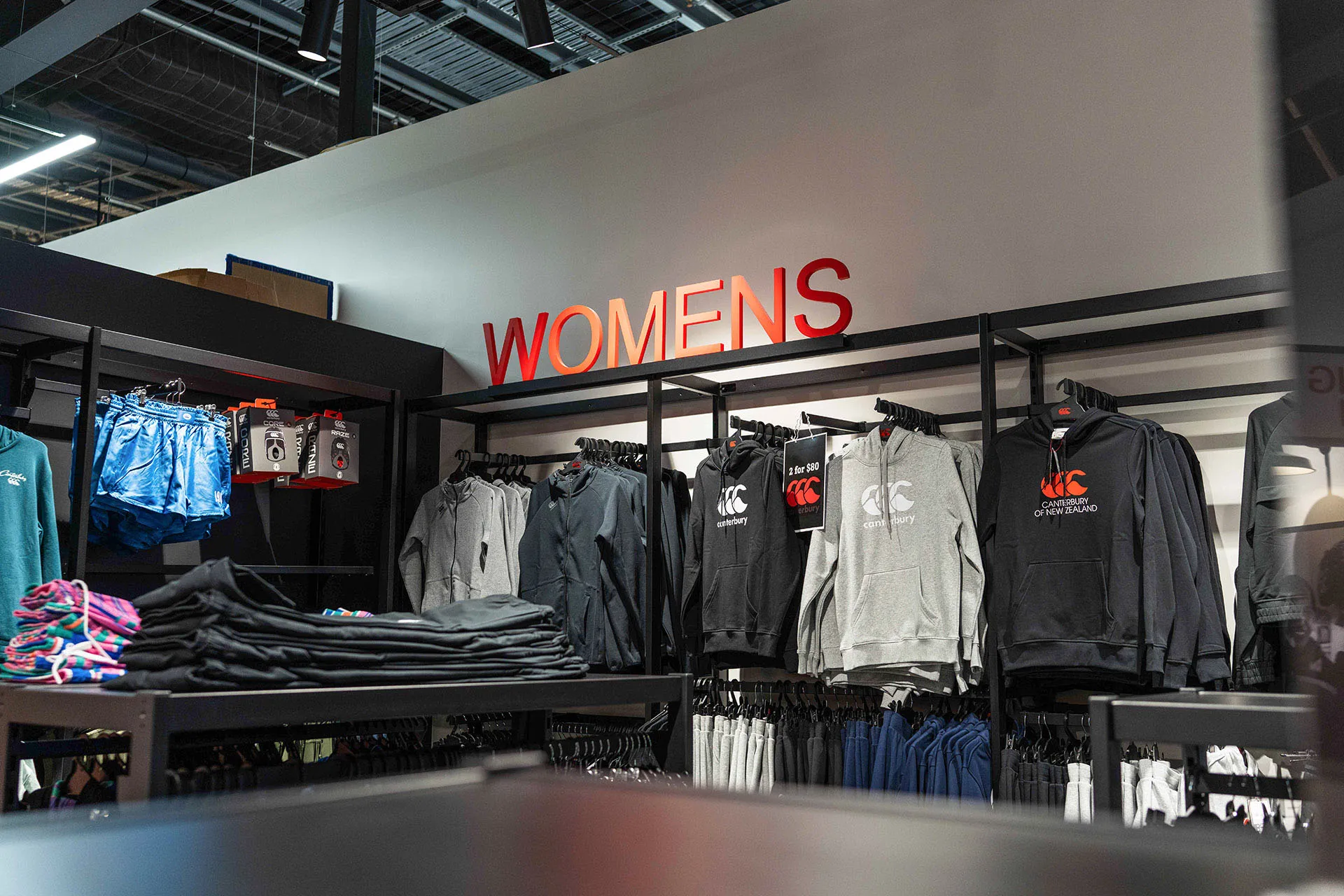 Canterbury Clothing Retail Interior
