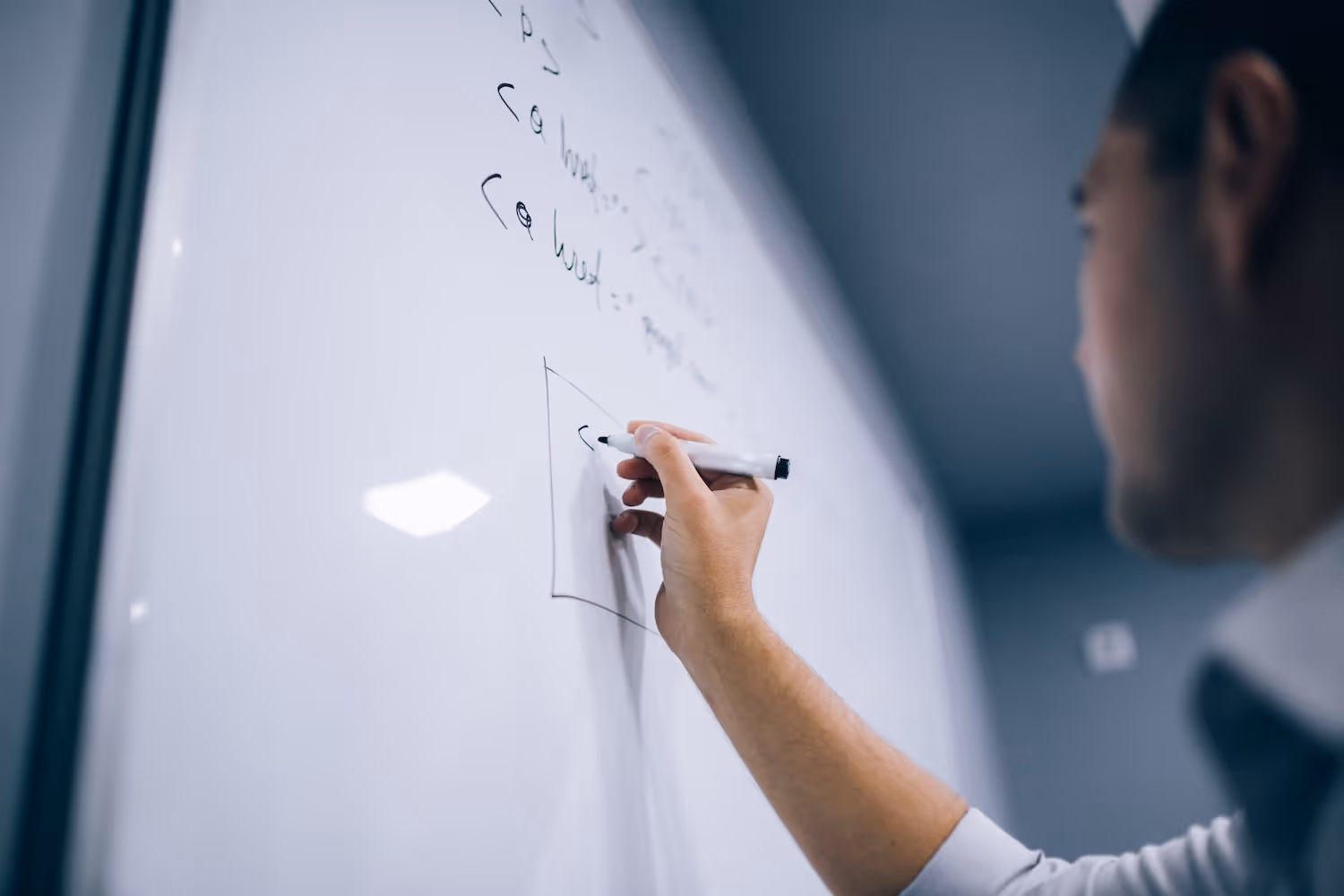 Picture of whiteboard