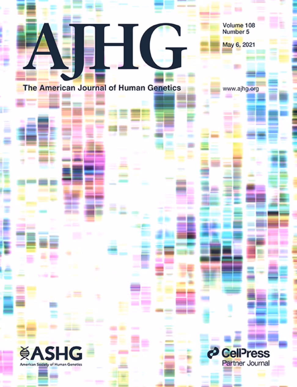 Cover of March 2021 issue of The American Journal of Human Genetics