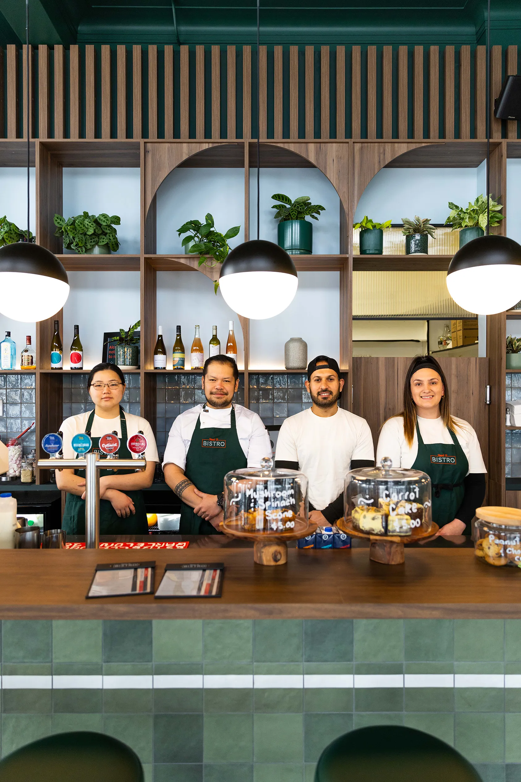 Some of the team at Hood Street Bistro in Hamilton NZ