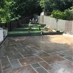 New patio installation – backyard in Preston