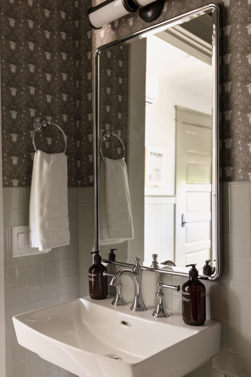 Bathroom sink and vanity, The Hutton suite