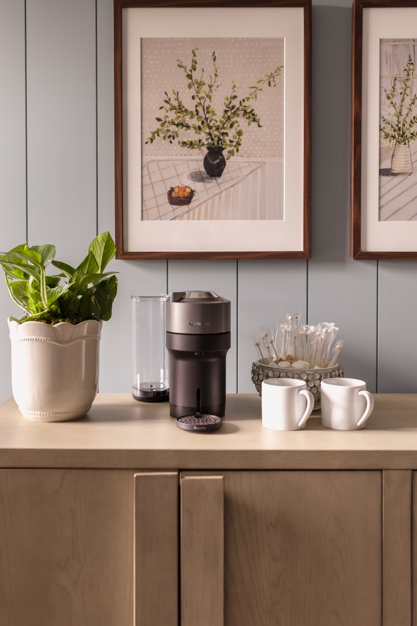 In-room coffee station, The Geny suite