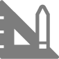 A right angle measure and pencil