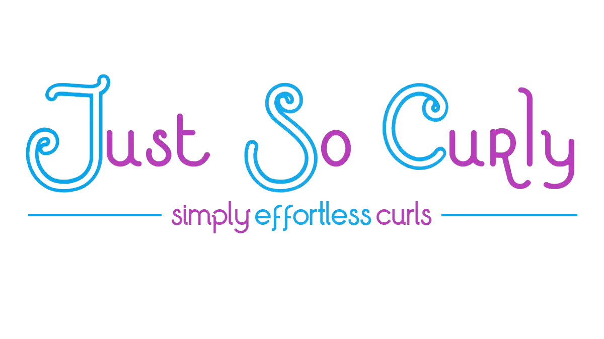 Just So Curly logo and slogan