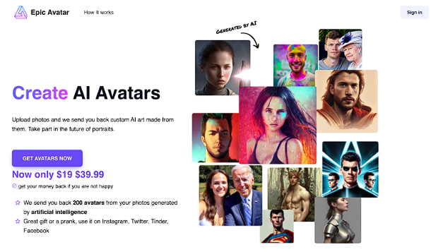 EpicAvatar AI