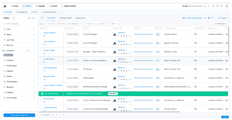 apollo dashboard