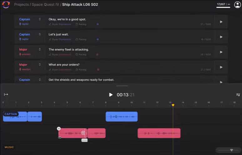 Sonantic AI