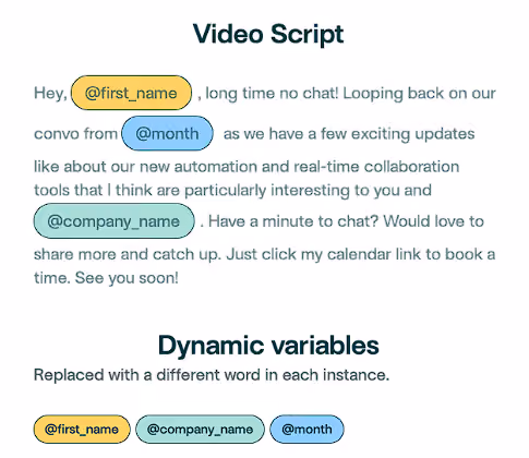 video script sales