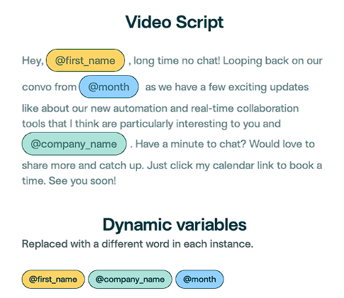 video script sales