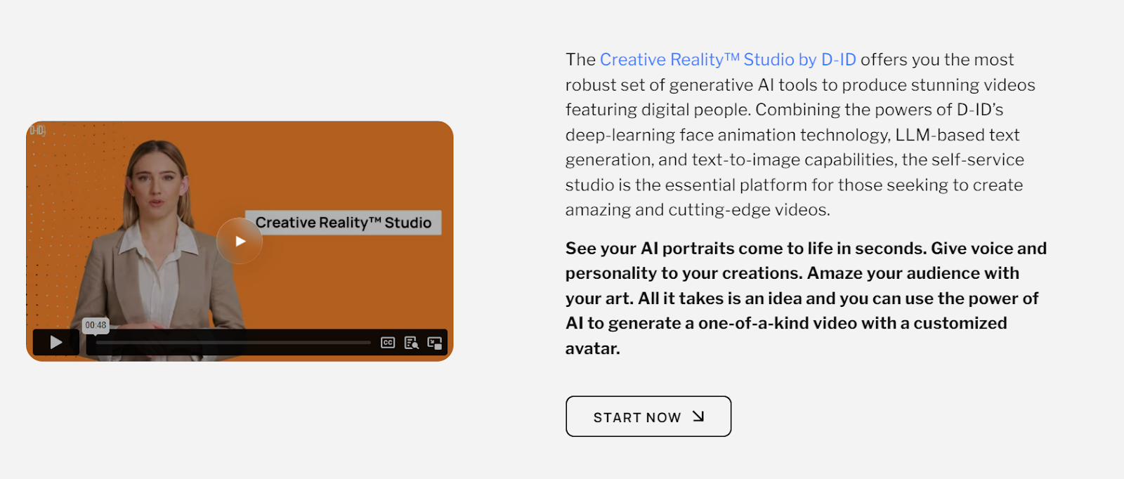 D-ID API Features