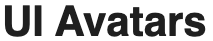 UI avatar logo