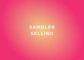 The Sandler Selling Method for SaaS & financial sales