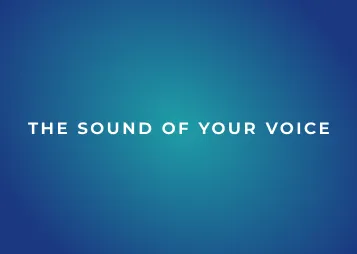Why you don't like the sound of your own voice