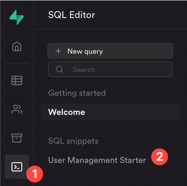 SQL Editor