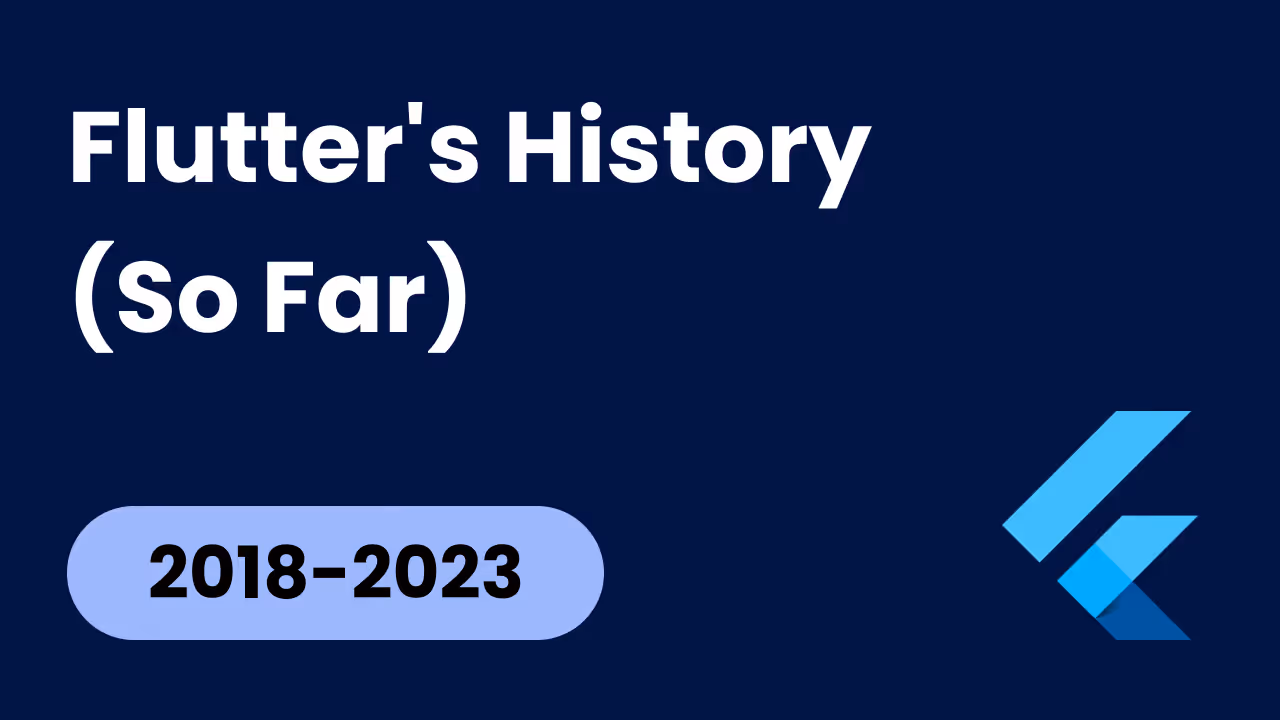 Flutter History & Timeline: Every Major Milestone (2017-2023)