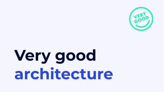 Very good layered architecture in Flutter