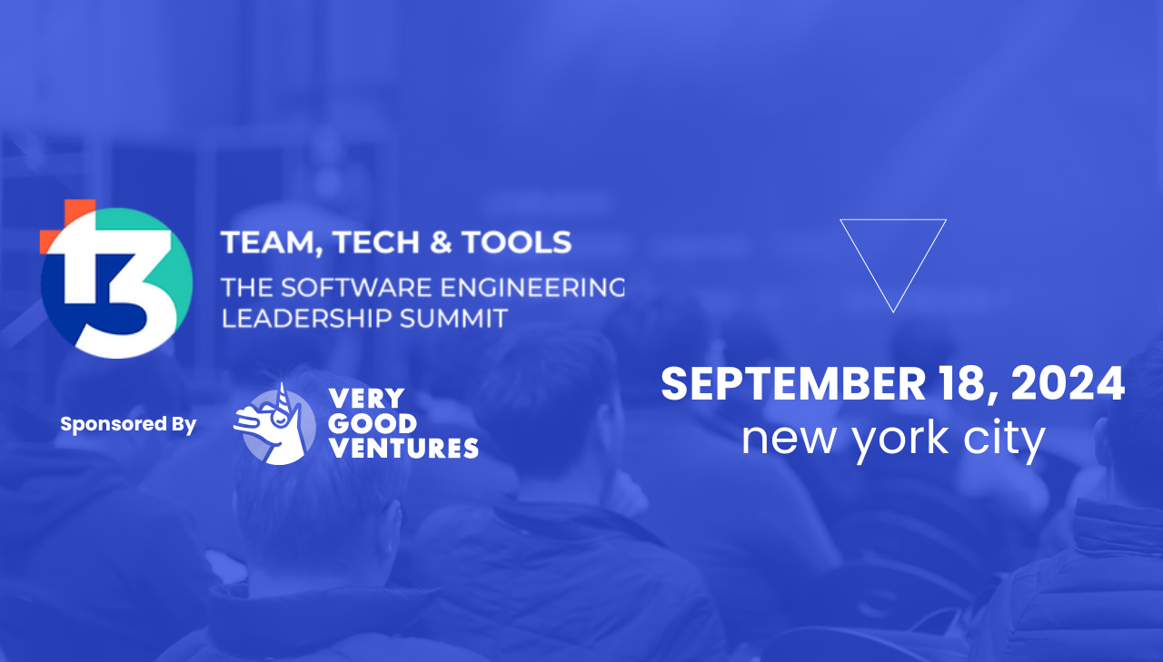 We are sponsors of the T3 Summit in NYC