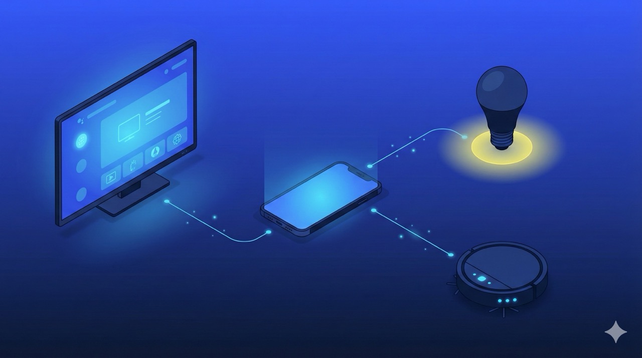 Flutter consumer electronics and IoT apps — LG smart TV, Philips Hue, Xiaomi HyperOS, and GE Appliances using Flutter across connected devices
