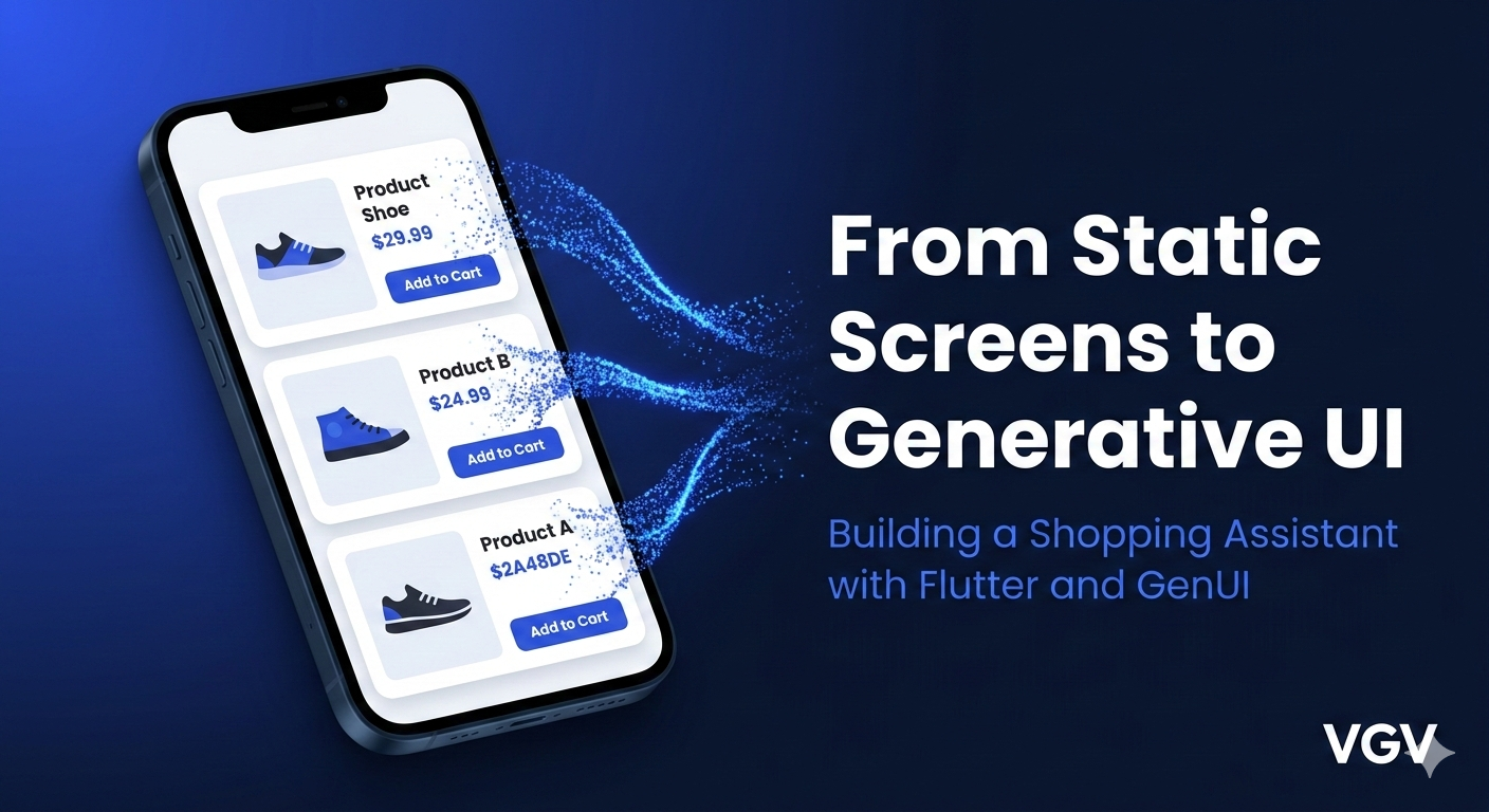Flutter GenUI Tutorial: Build an AI Shopping Assistant