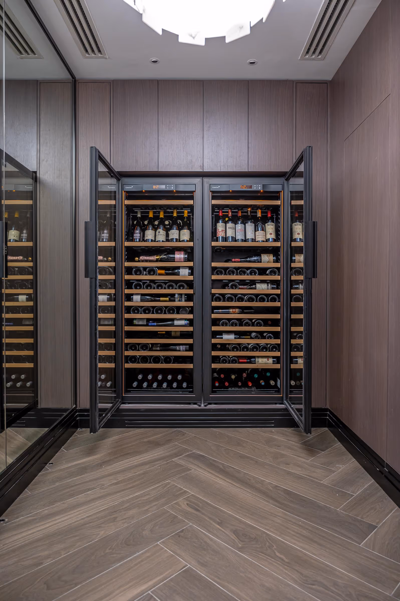 Wine Room Transformation