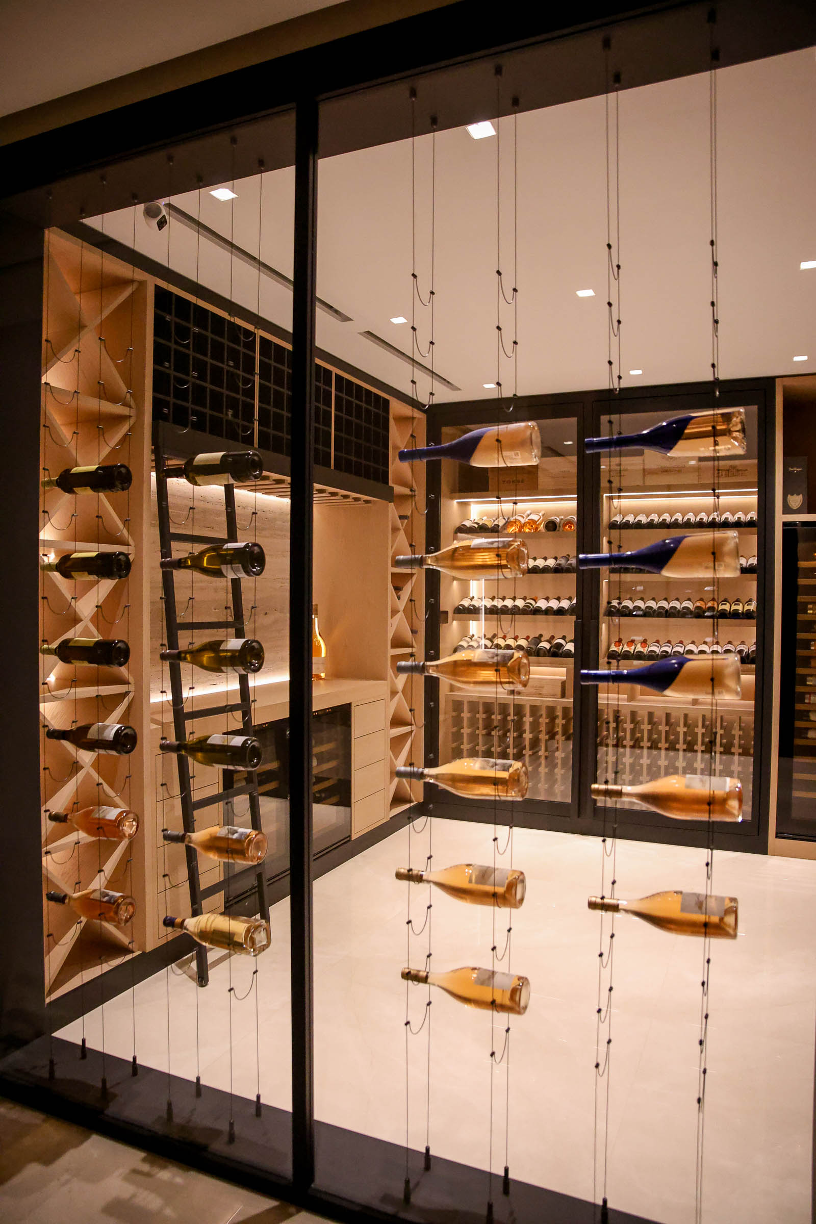 Bespoke Wine Room with EuroCave Wine Cabinets