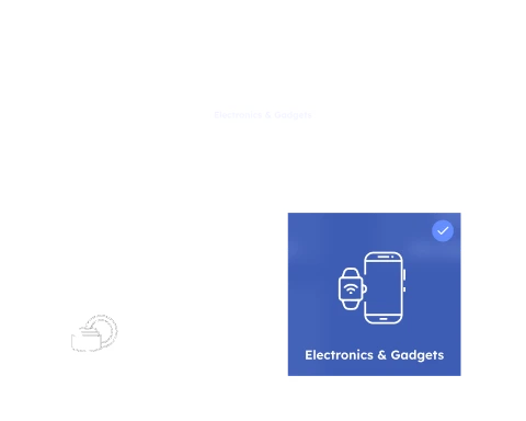 Select your product niche and preferred store design theme using AI