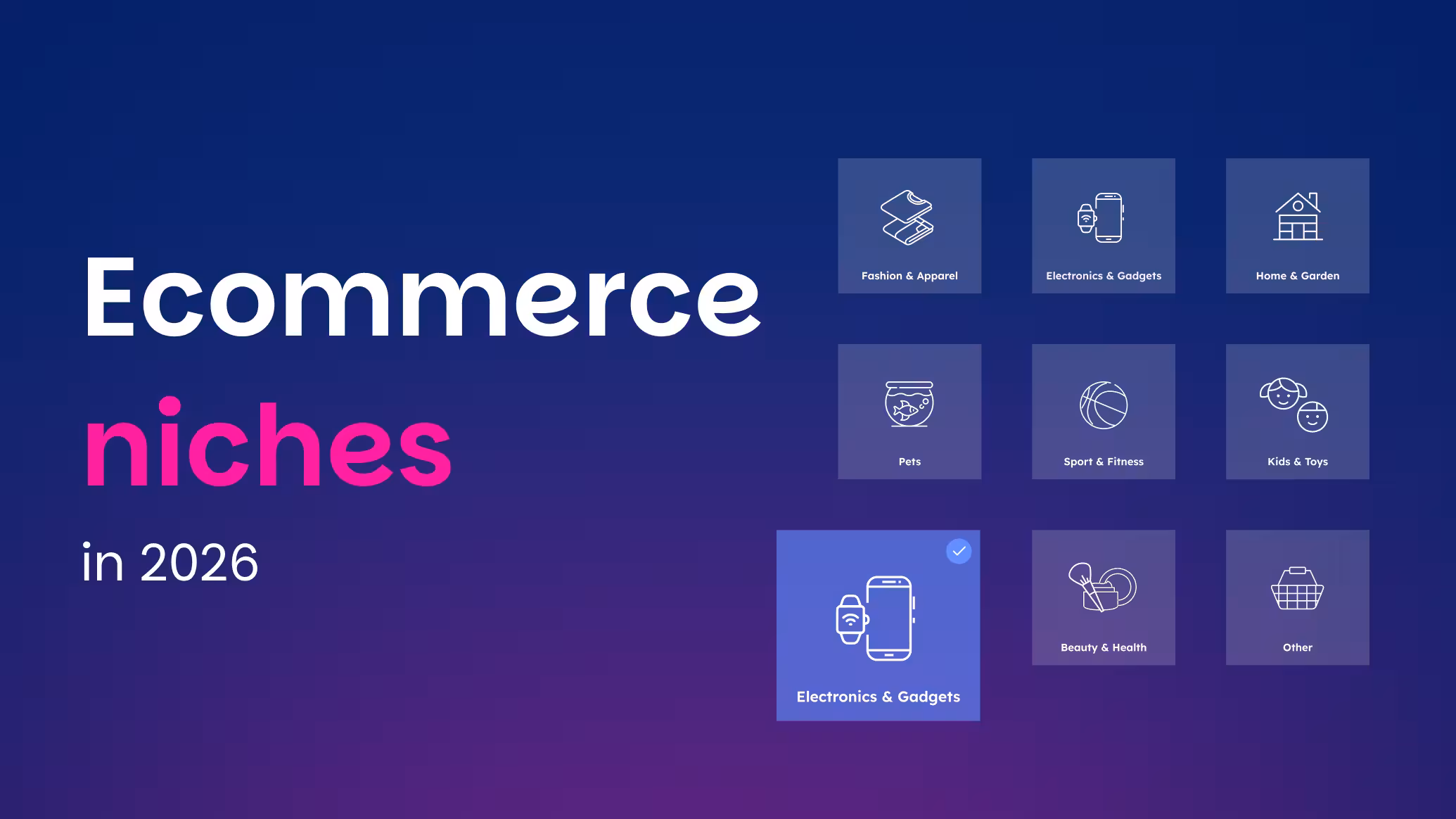 7 Trending Ecommerce Niches to Start in 2026