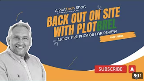 Back out on site with PlotBREL — a PlotTech short