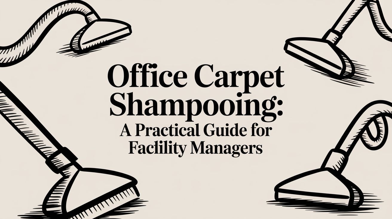Office Carpet Shampooing: A Practical Guide for Facility Managers
