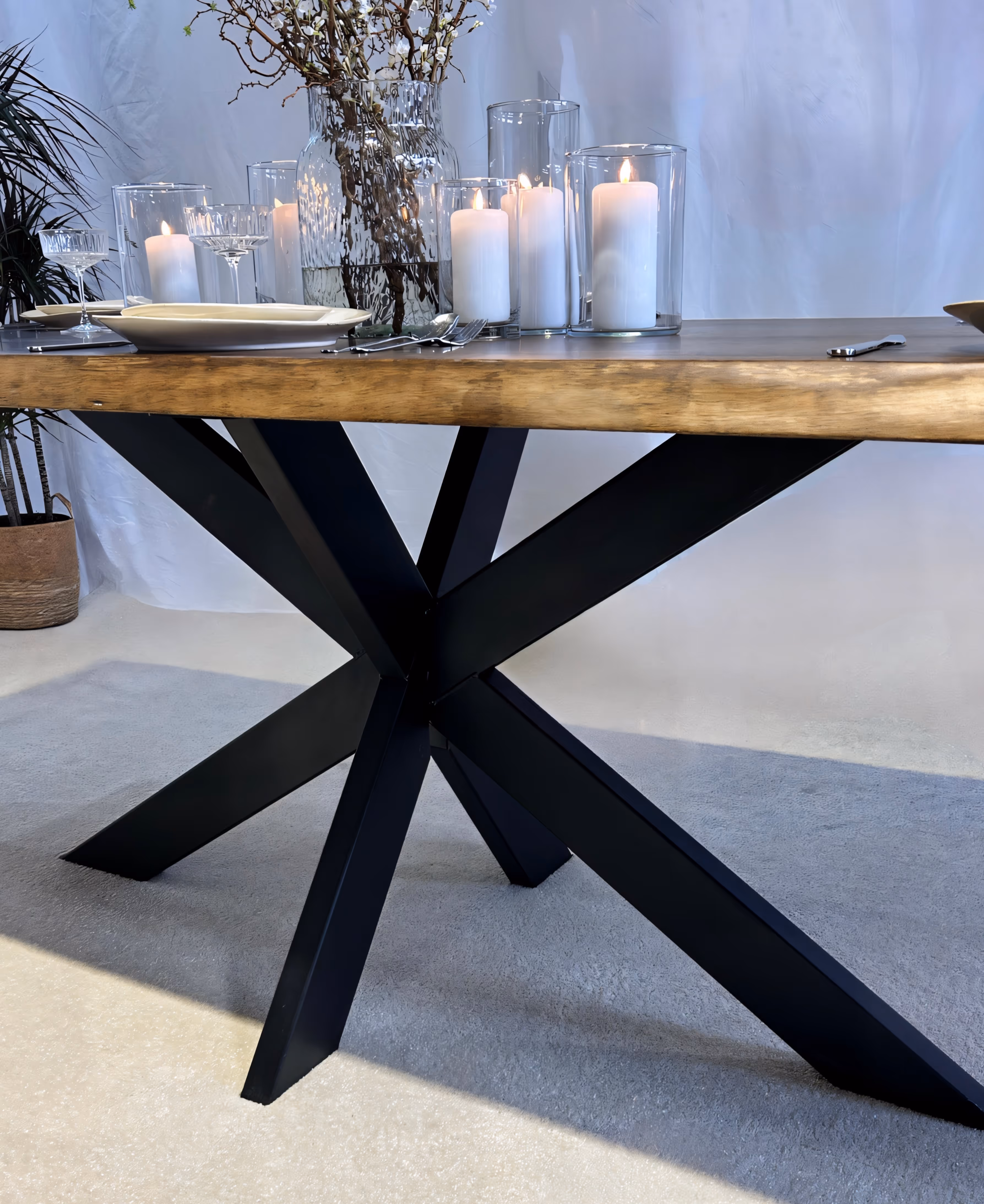 Individueller Holztisch