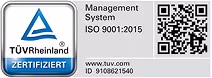 Logo des TÜV Zertifikat - ISO 9001
