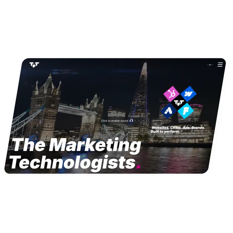 Photo of example website